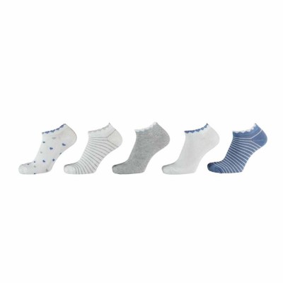 iN ControL 5pack sneakersokken - HEARTS - blue