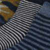 iN ControL 3pack babysokjes ARMY/STRIPE - blue - detail